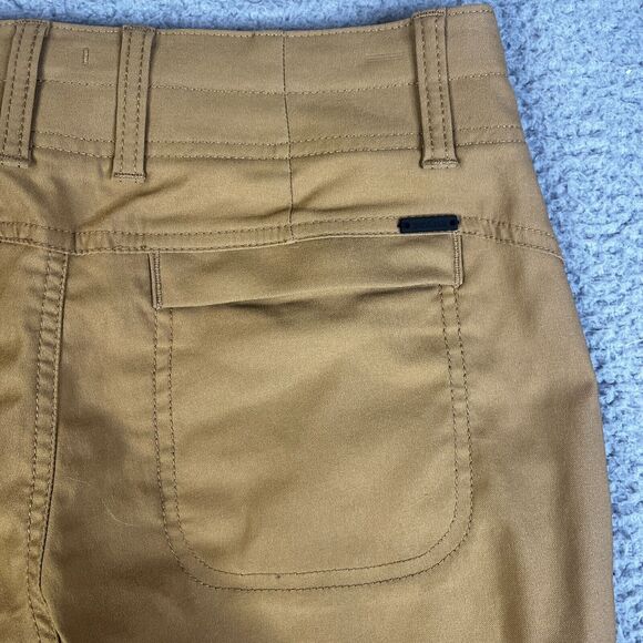 PrAna Chino Shorts Womens 2 Embark Brown Alana Casual Stretch Trails Waist 27 - Picture 7 of 11